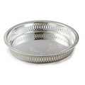 Silver Plated Gallery Tray (8")